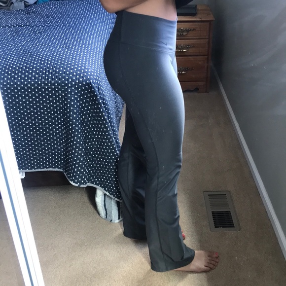 flared gym pants